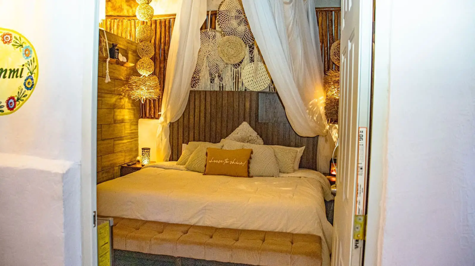 Cabaña Ommi con cama KIng Sizes